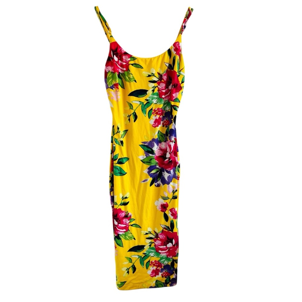 JLuxlabel Floral Yellow Dress